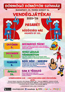 Dörmögő Dömötör Színház vendégjátékai Pasaréten