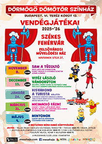 Dörmögő Dömötör Színház vendégjátékai Székesfehérváron