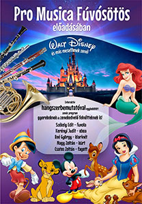 Walt Disney filmslágerek plakát (kicsi)